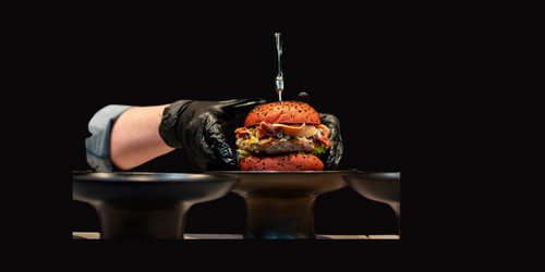 Beetroot Brioche Bun