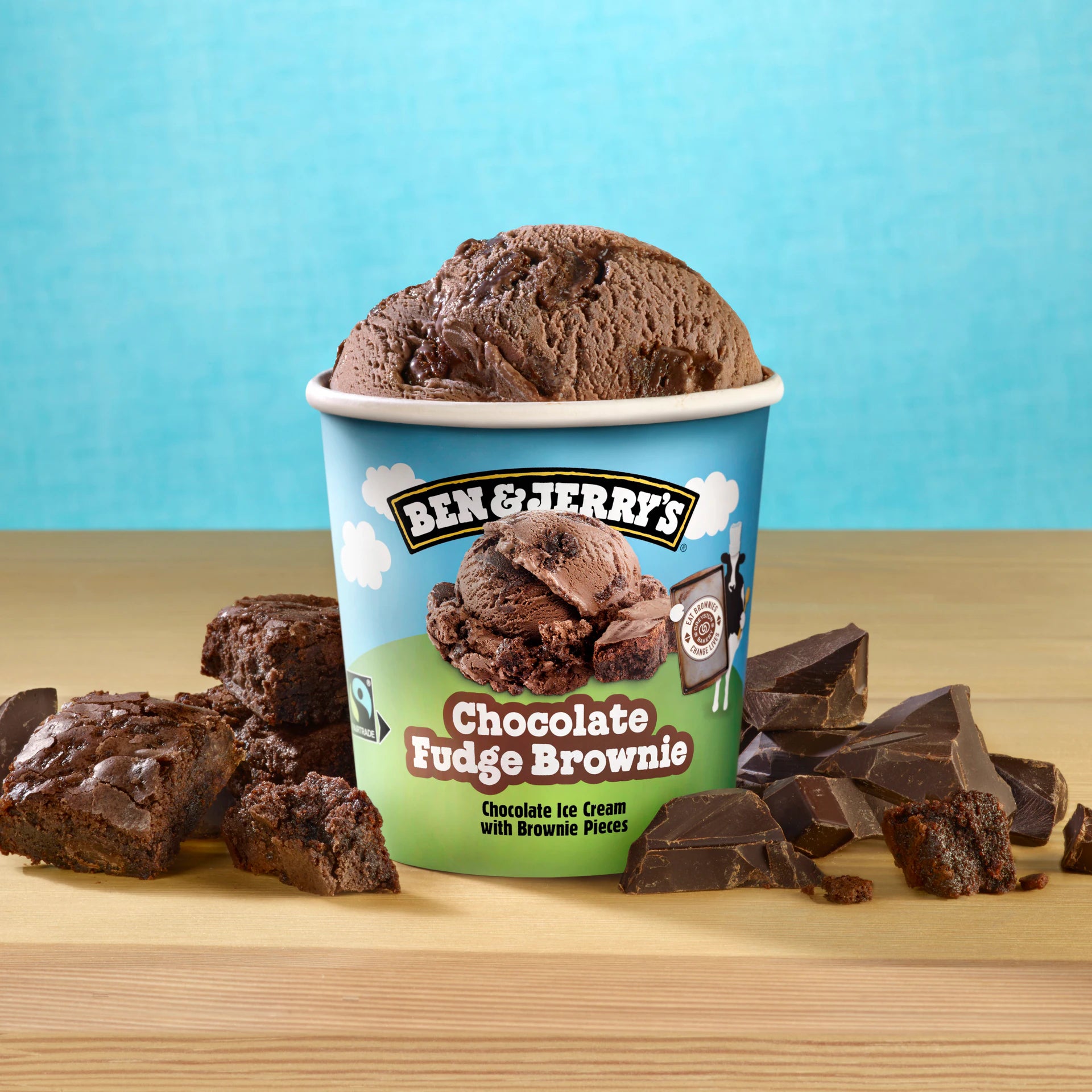 chocolate fudge brownie 465ml